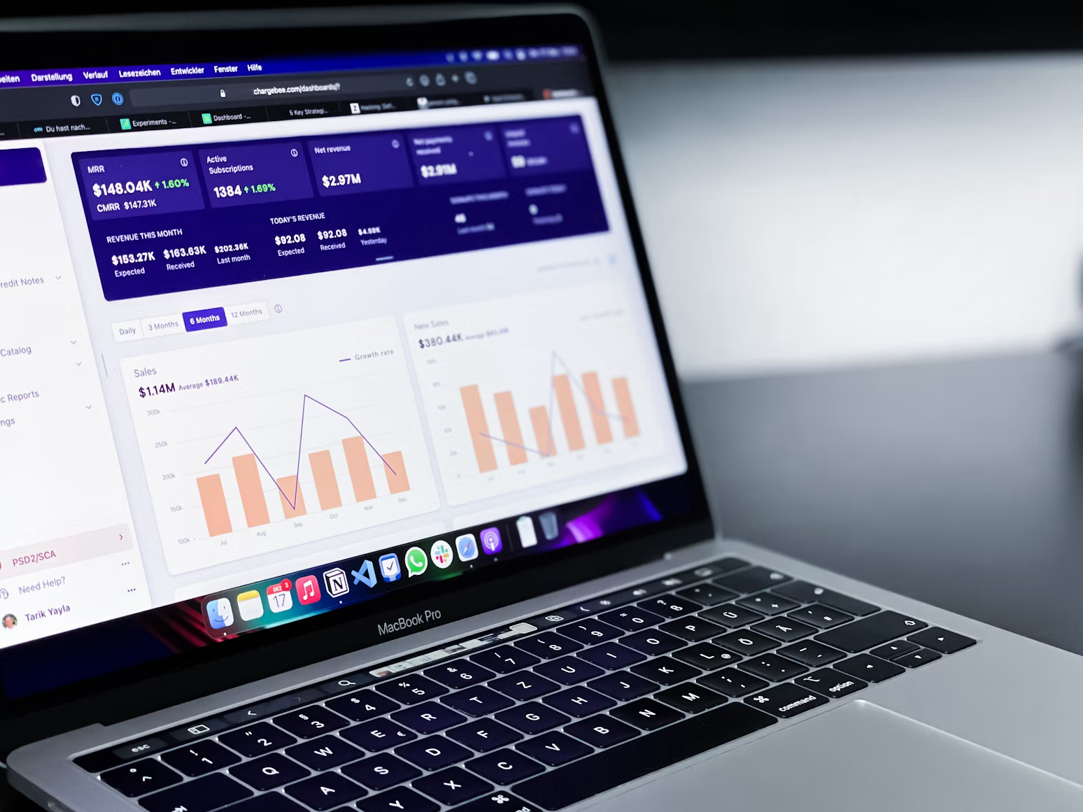 a social media strategist reviewing Facebook analytics